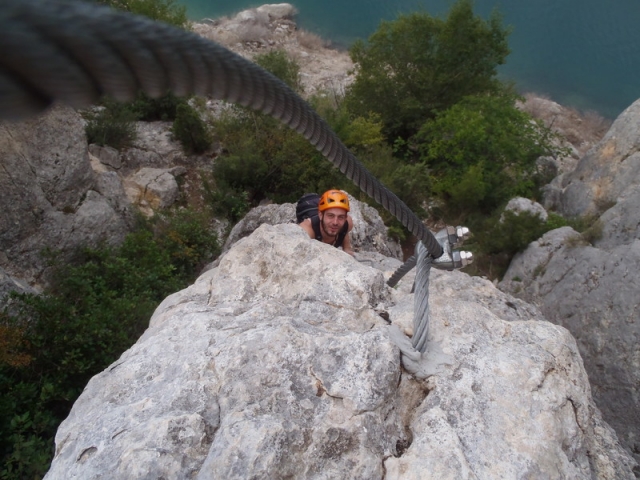  Salita per via ferrata 